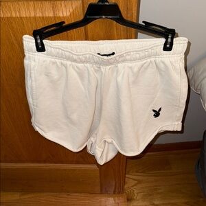 PLAYBOY Women’s White Shorts Size M